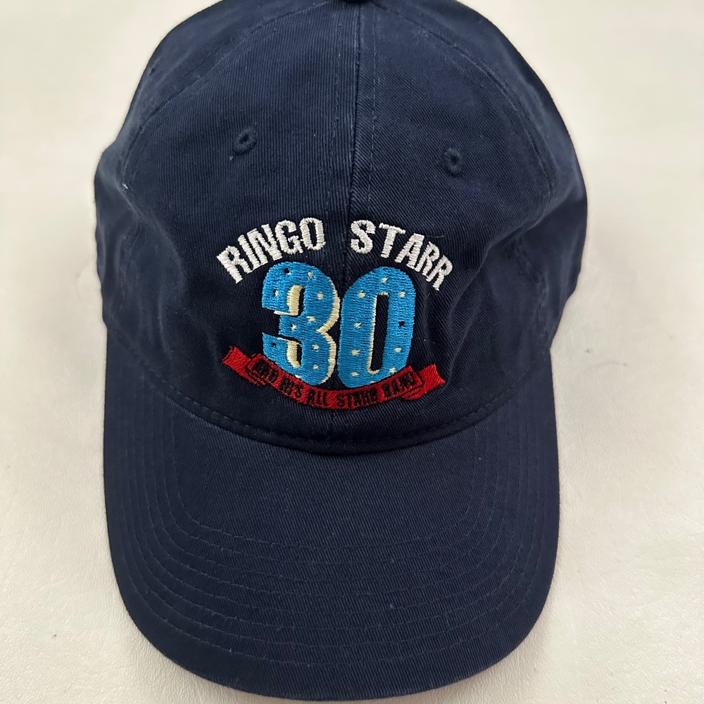 Ringo Starr 30 and His All Starr Band Blue Baseball Cap Hat